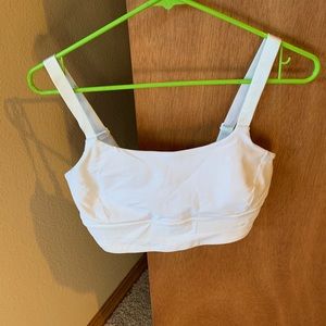 White Lululemon bra size 8